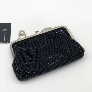 INC Bo Rhinestone Clutch